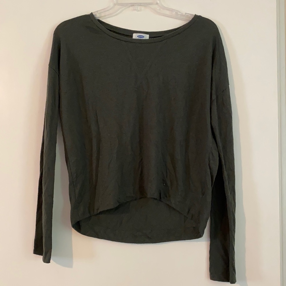 Army Green Long Sleeved Shirt